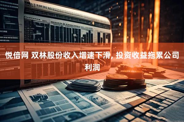 悦倍网 双林股份收入增速下滑, 投资收益拖累公司利润